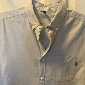 Mens short sleeve button down shirt